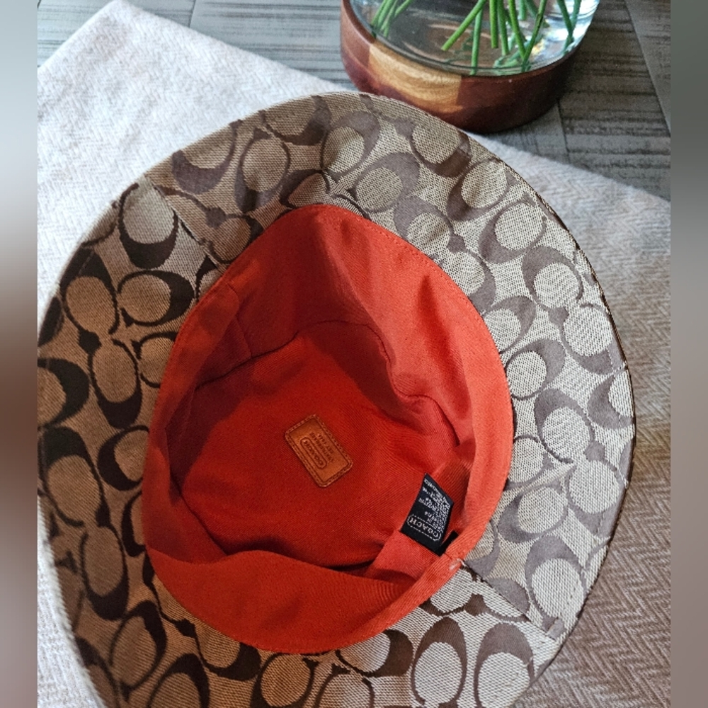 Coach Signature Bucket Hat View 4